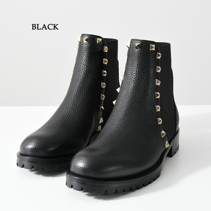ヴァレンティノ ショートブーツ ブラック 厚底 プラットフォーム 37