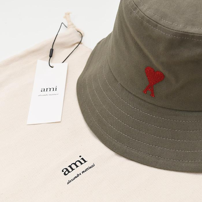 AMI Alexandre Mattiussi アミ パリス バケットハット 帽子 Ami de