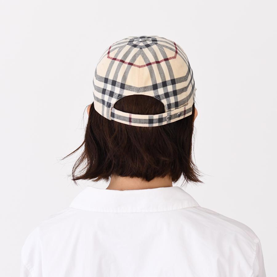 BURBERRY（バーバリー） 帽子 キャップ 8073370 チェック コットン