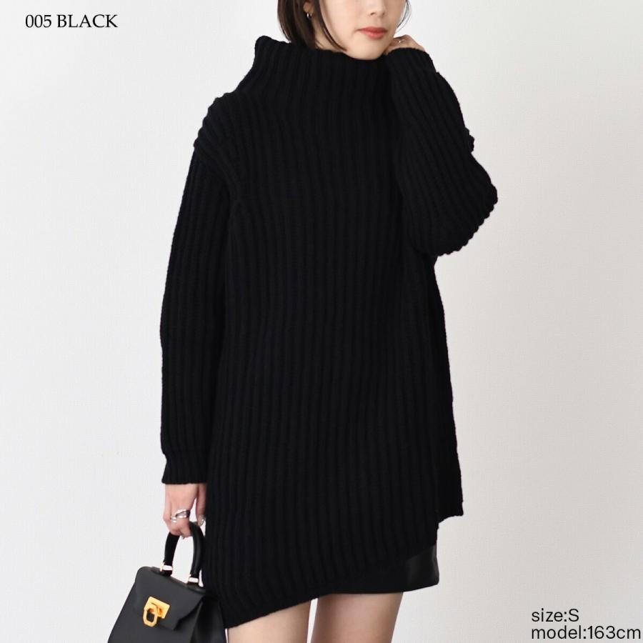 Max Mara（マックスマーラ） ワンピース ニット LACUNA リブ編みウール