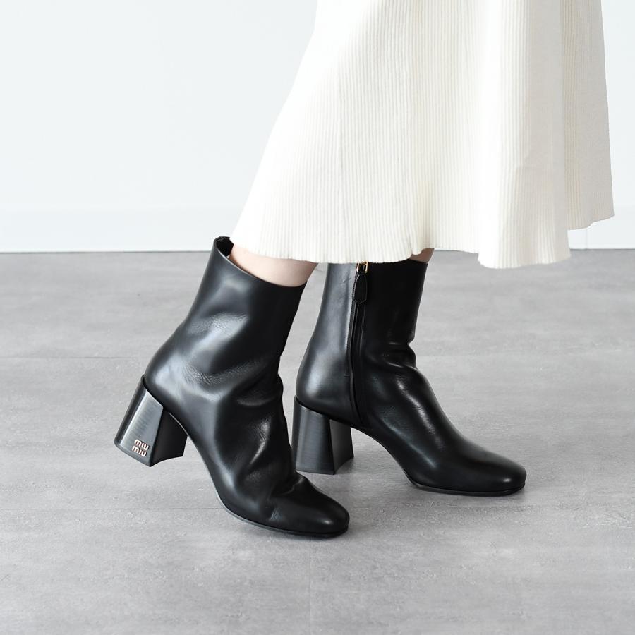miu miu（ミュウミュウ） 靴 シューズ ブーツ アンクルブーツ レザー