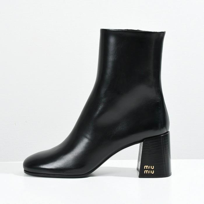 miu miu（ミュウミュウ） 靴 シューズ ブーツ アンクルブーツ レザー