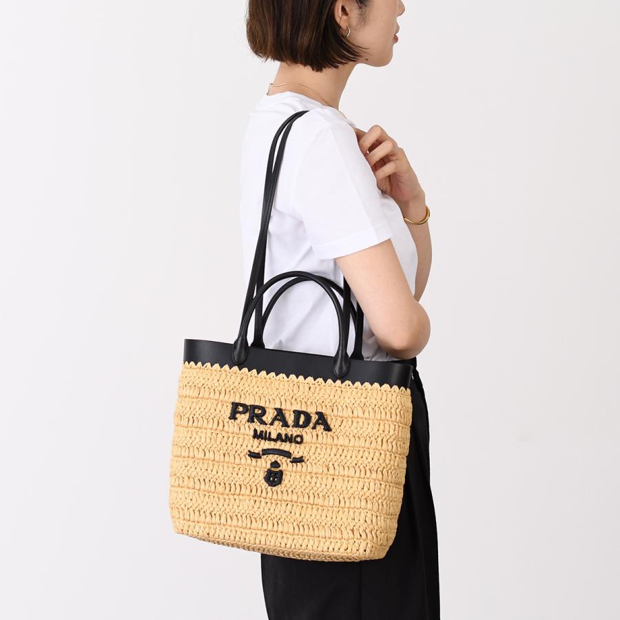 PRADA（プラダ） かごバッグ ハンドバッグ ショルダーバッグ スモール