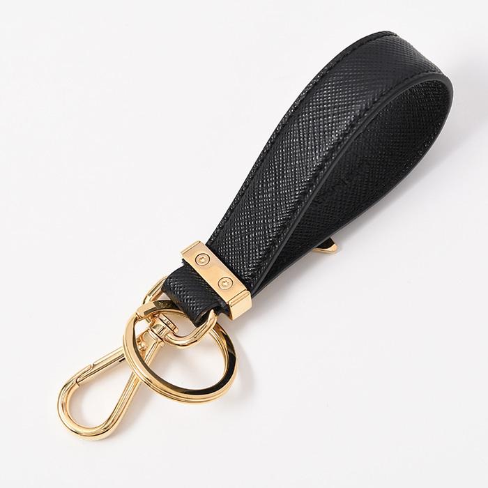 PRADA（プラダ） キーチャーム キーリング サフィアーノレザー 1PP185