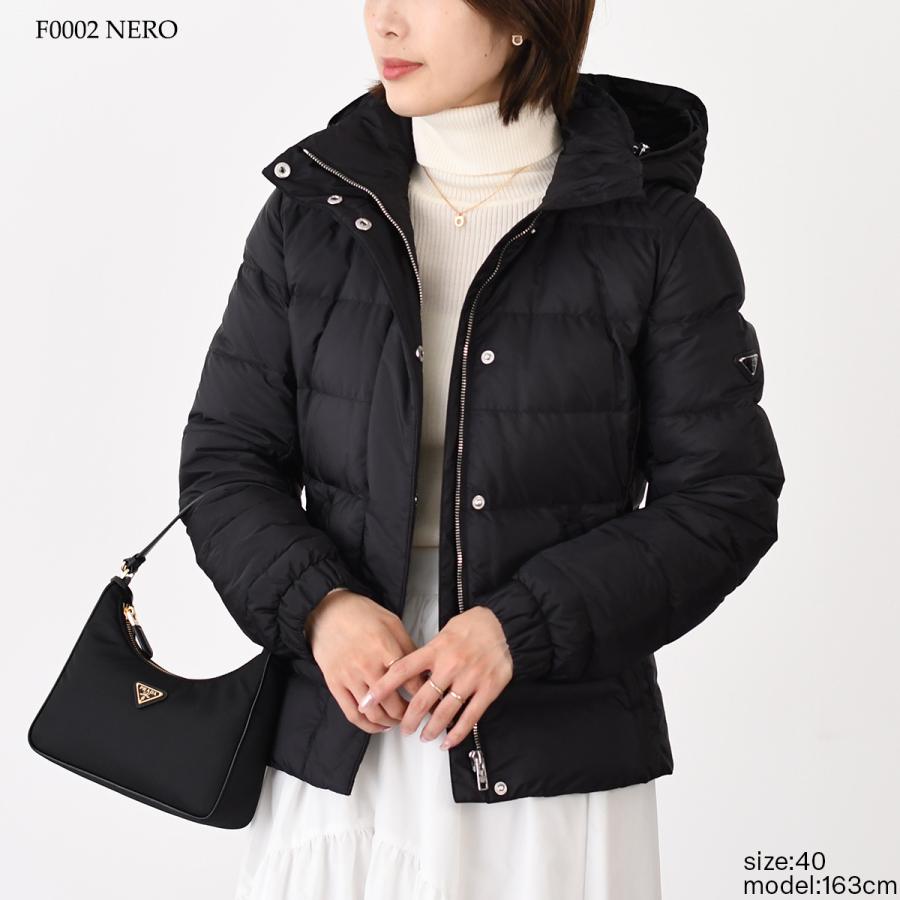 PRADA（プラダ） ジャケット フード付きショートダウンジャケット