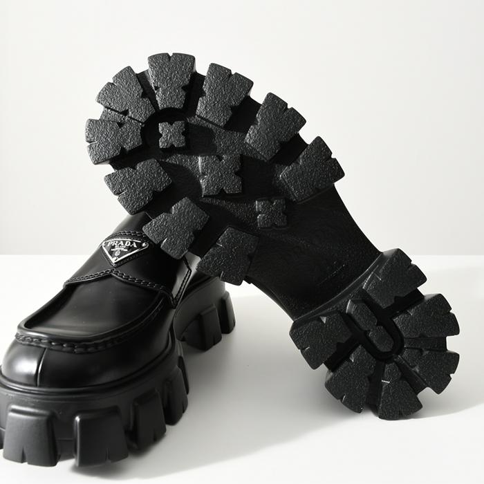 PRADA（プラダ） ローファー シューズ 2DE129 B4L 靴 NERO ブラック 黒