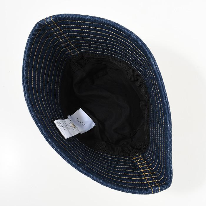 PATOU（パトゥ） 帽子 バケハ バケットハット デニム AC027 0008