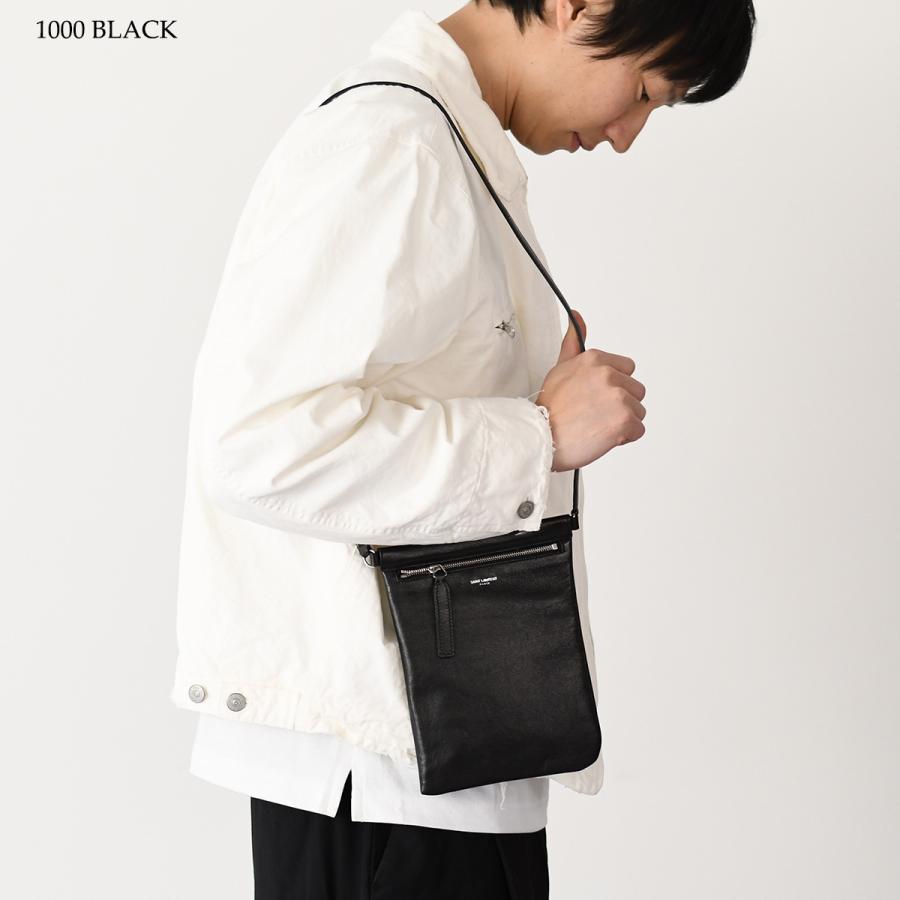 SAINT LAURENT サンローラン バッグ フラット ショルダーバッグ 581697