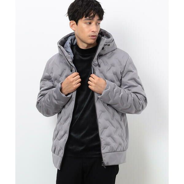 COMME CA ISM（コムサイズム） シームレスダウン フード ブルゾン