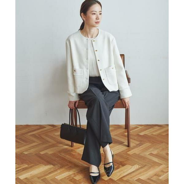 URBAN RESEARCH（アーバンリサーチ） ノーカラーツイードジャケット