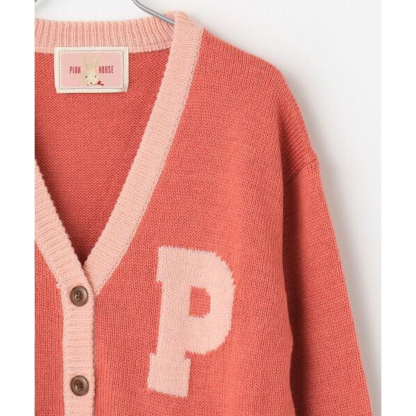 PINK HOUSE（ピンクハウス） うさぎ顔ぐるみモチーフ付きニット