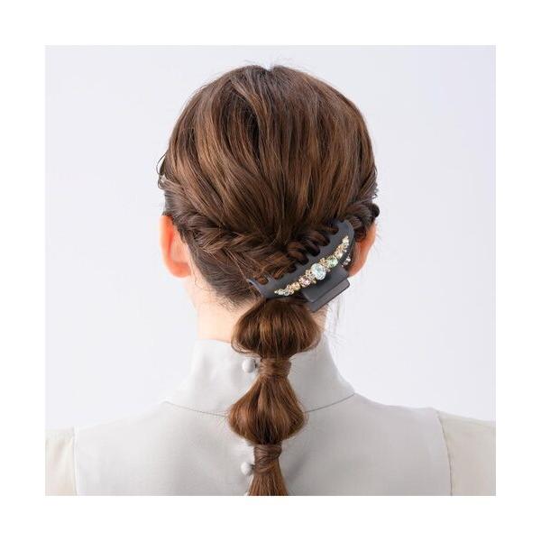 Complex Biz（コンプレックスビズ） ラインドストーン バンスクリップ