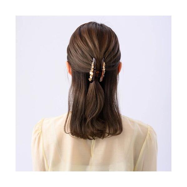 Complex Biz（コンプレックスビズ） ラインドストーン バンスクリップ