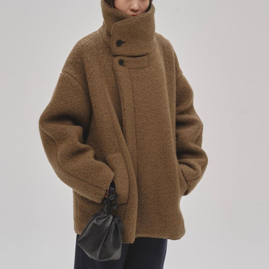 TODAYFUL トゥデイフル Standcollar Boucle Jacket スタンドカラー