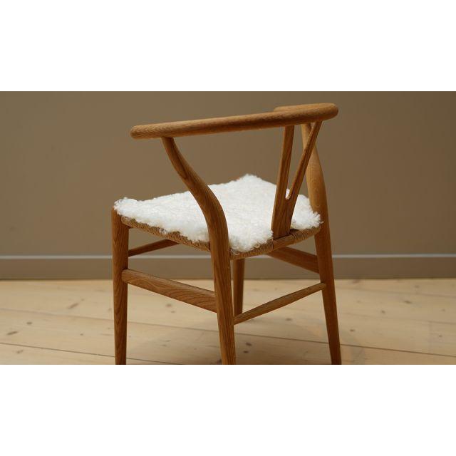 チルドレン・Yチェア専用 レザークッション ラムスキン CH24 Carl