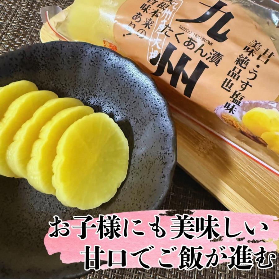九州農産 九州一本たくあん 5本入りセット 宮崎 沢庵 九州 たくあん 一