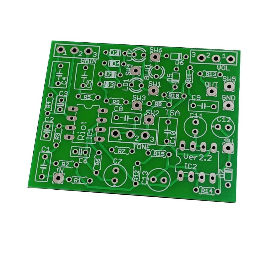 Suhr Riot Distortion風 ギターエフェクター自作用 基板 メール便なら