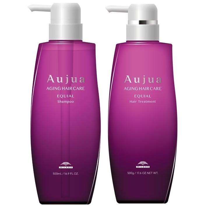 Aujua ミルボン オージュア EQ エクイアル シャンプーv 500mL ＆ ヘア