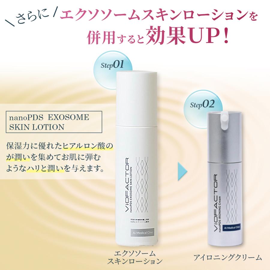 nano PDS アイロニングフェイスクリーム NMN、エクソソーム配合