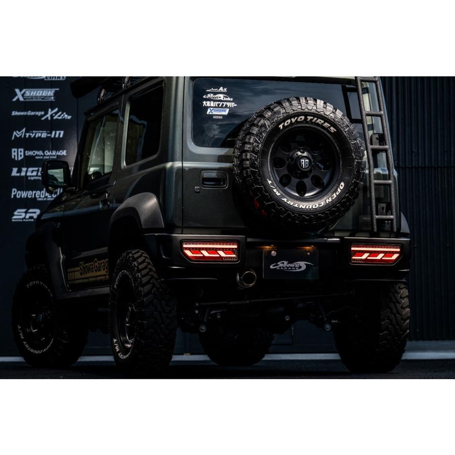 LEDテールランプ【クリアレンズホワイトバー】E00162 JB64Wジムニー