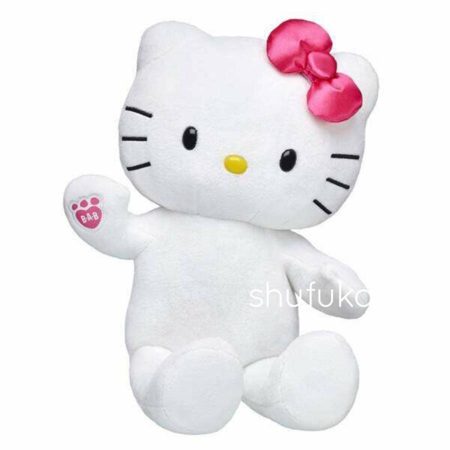 ハローキティ ビルドアベア ぬいぐるみ 大きめ キティちゃん