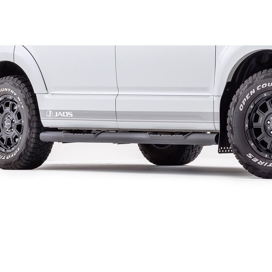 JAOS（ジャオス） サイドステップ ブラック 右側（運転席側） デリカ D