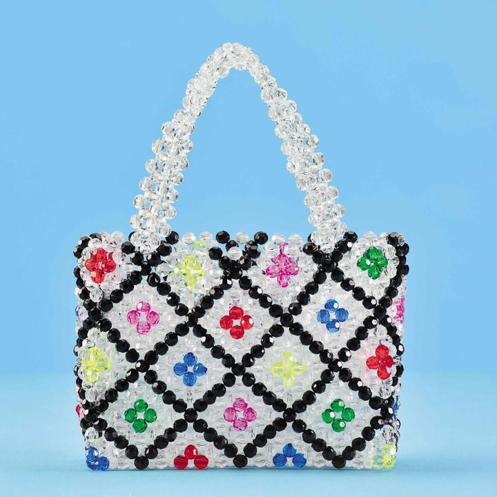 クラフトビーズで作る ビーズバッグ CR-87 ダイヤ | ビーズ キット