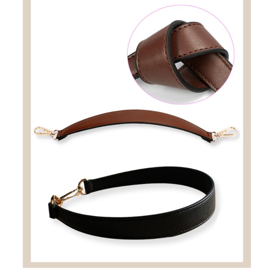 ショルダーストラップ ショルダーベルト 本革 50cm 幅広 太め 単品
