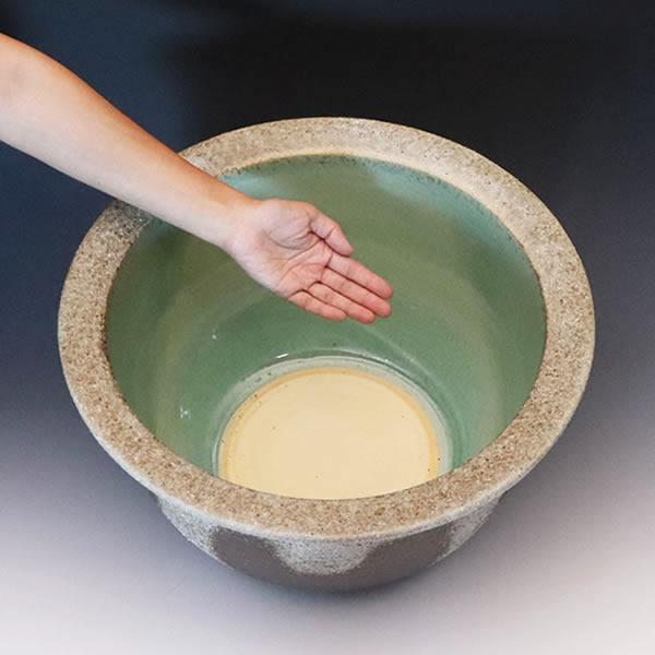 信楽焼 睡蓮鉢 メダカ鉢 おしゃれ めだか鉢 陶器 水鉢 ビオトープ