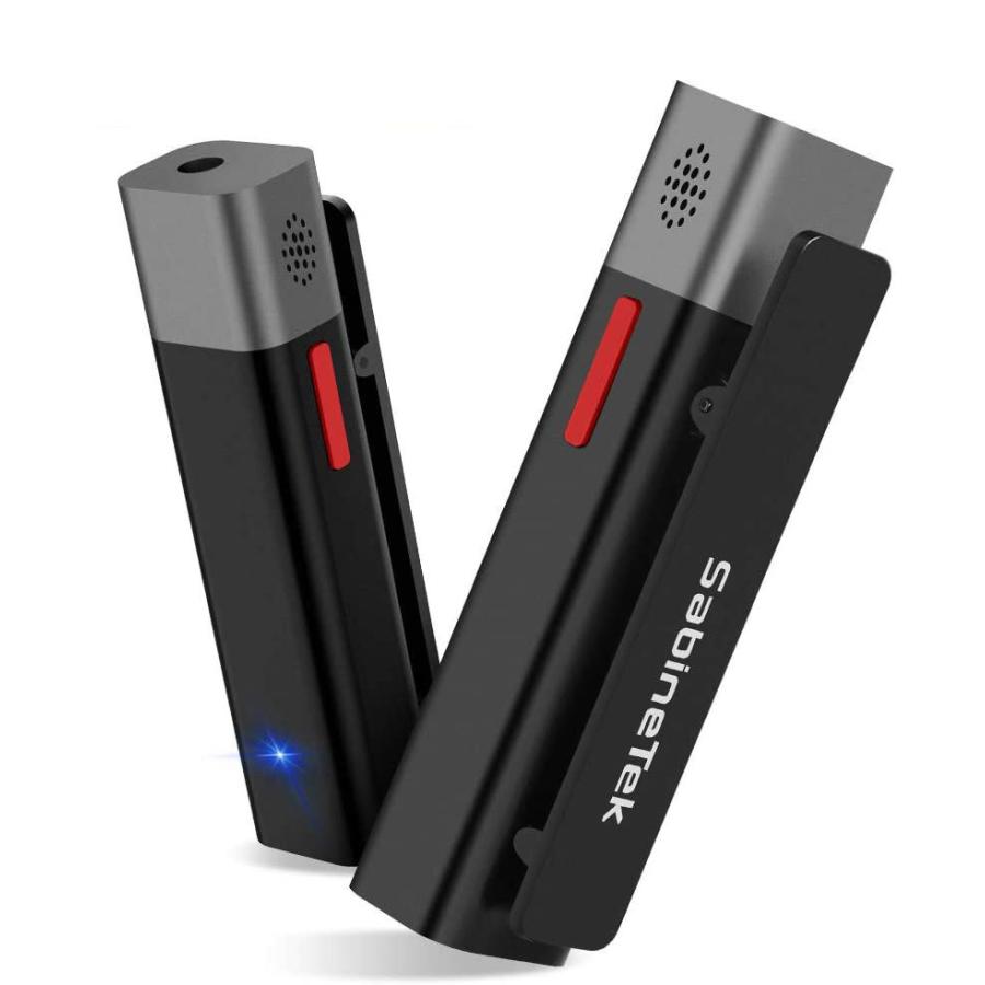 数量限定特価 Sabinetek サビネテック スマートマイク 2個セット 3.5mm