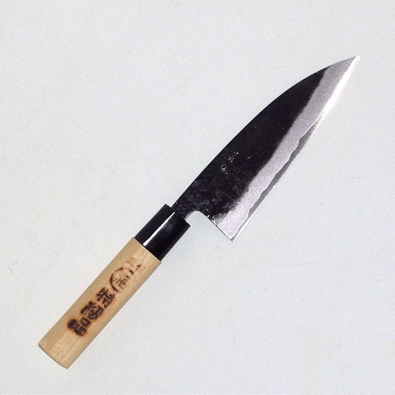 土佐刃物 舟行包丁 黒打 両刃 150mm 丸海 : 土佐刃物と園芸用品の店