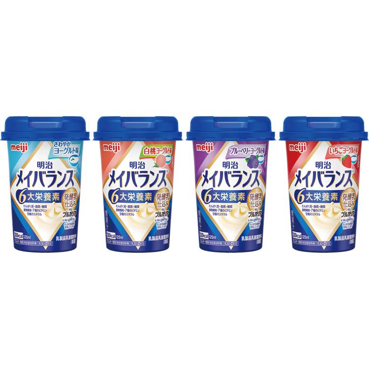 明治（meiji） メイバランスMiniカップ 発酵乳仕込み アソートBOX