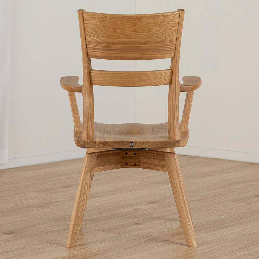 ダイニングチェア バッシュ アームチェア NA (玄関先お渡し商品