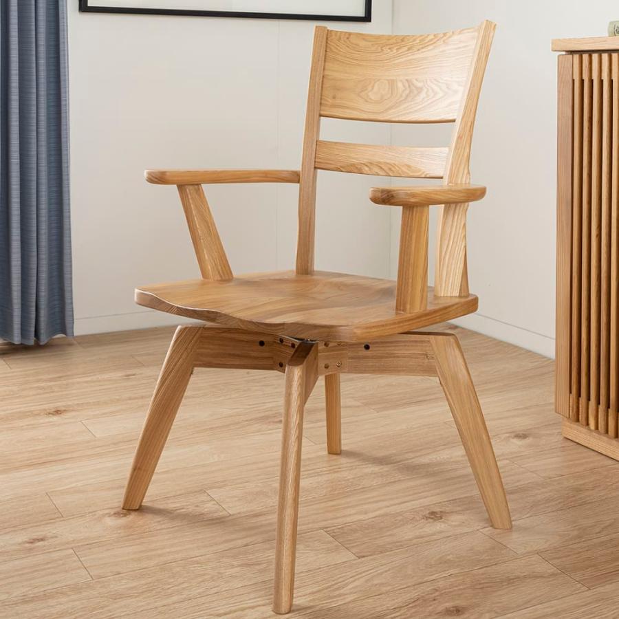 ダイニングチェア バッシュ アームチェア NA (玄関先お渡し商品