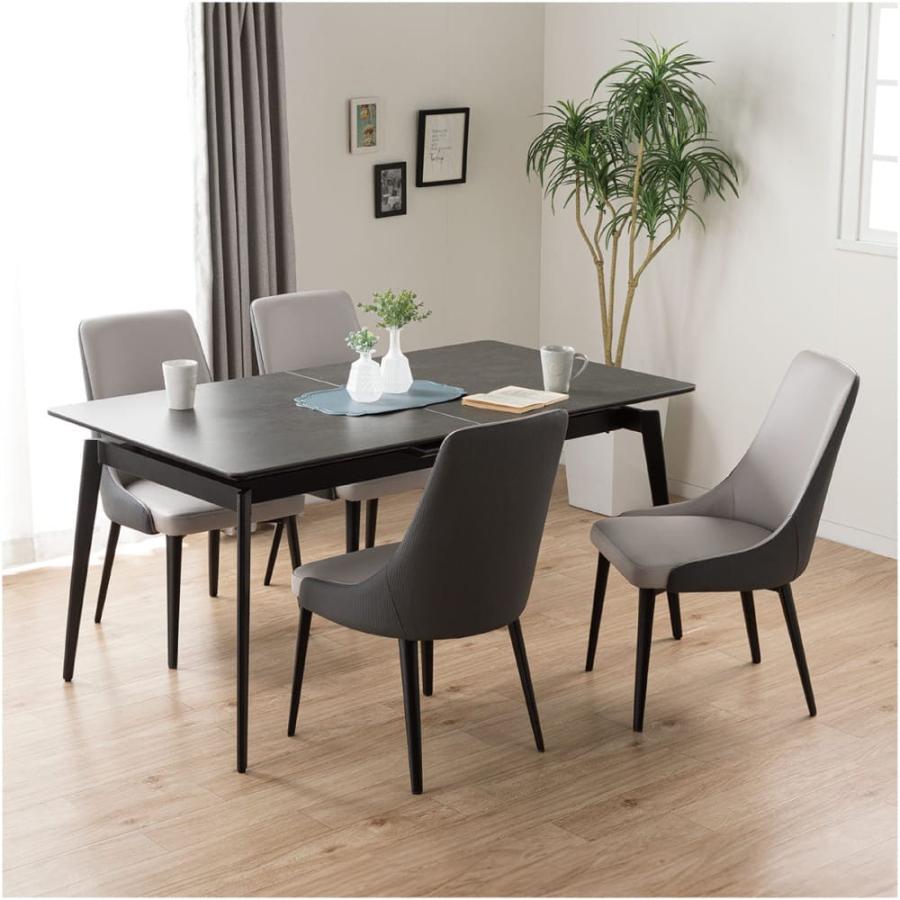 伸長式ダイニングテーブル セラミクス2EX A2106 GY