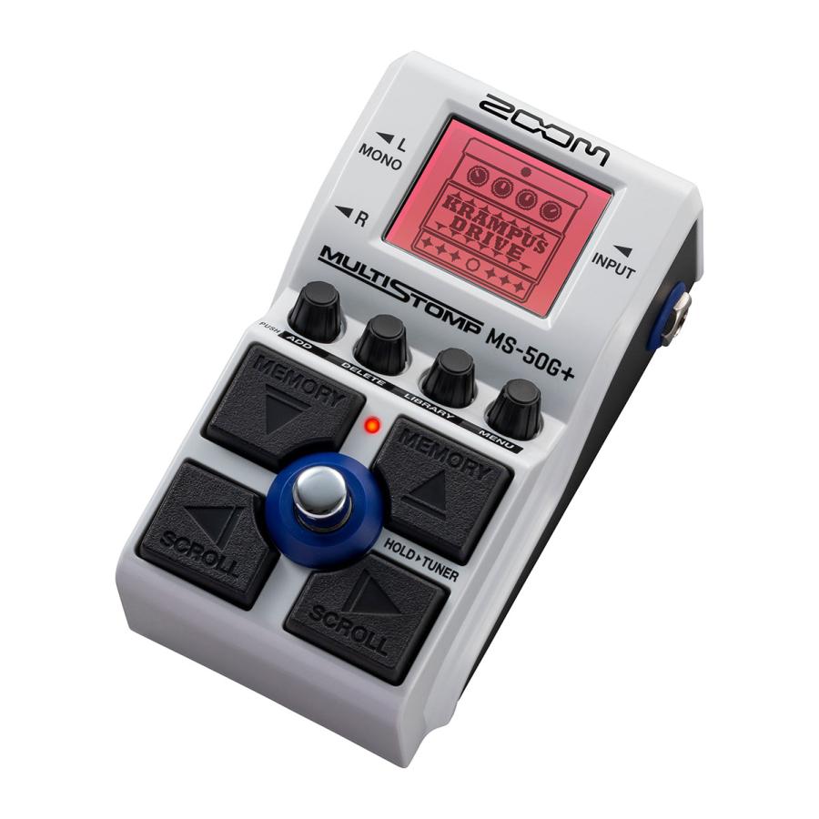 ズーム（zoom） MS-50G+ MultiStomp エフェクター マルチストンプ