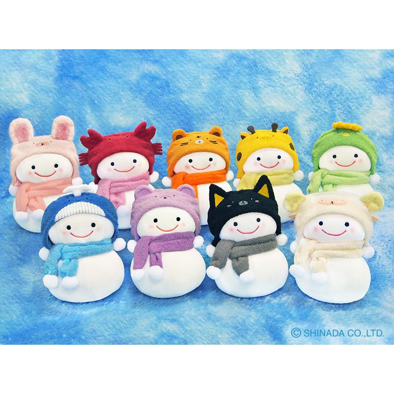 シナダ 雪ダルマちゃん へんしん ひつじ ぬいぐるみ : シナダ