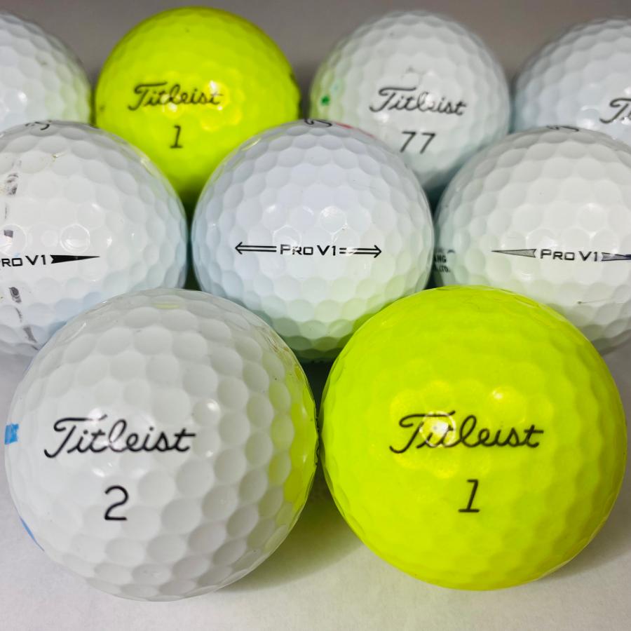 ロストボール ランク1・2 訳ありマジック タイトリスト Pro V1混合 or