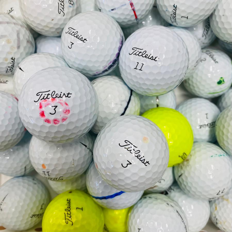 ロストボール ランク1・2 訳ありマジック タイトリスト Pro V1混合 or