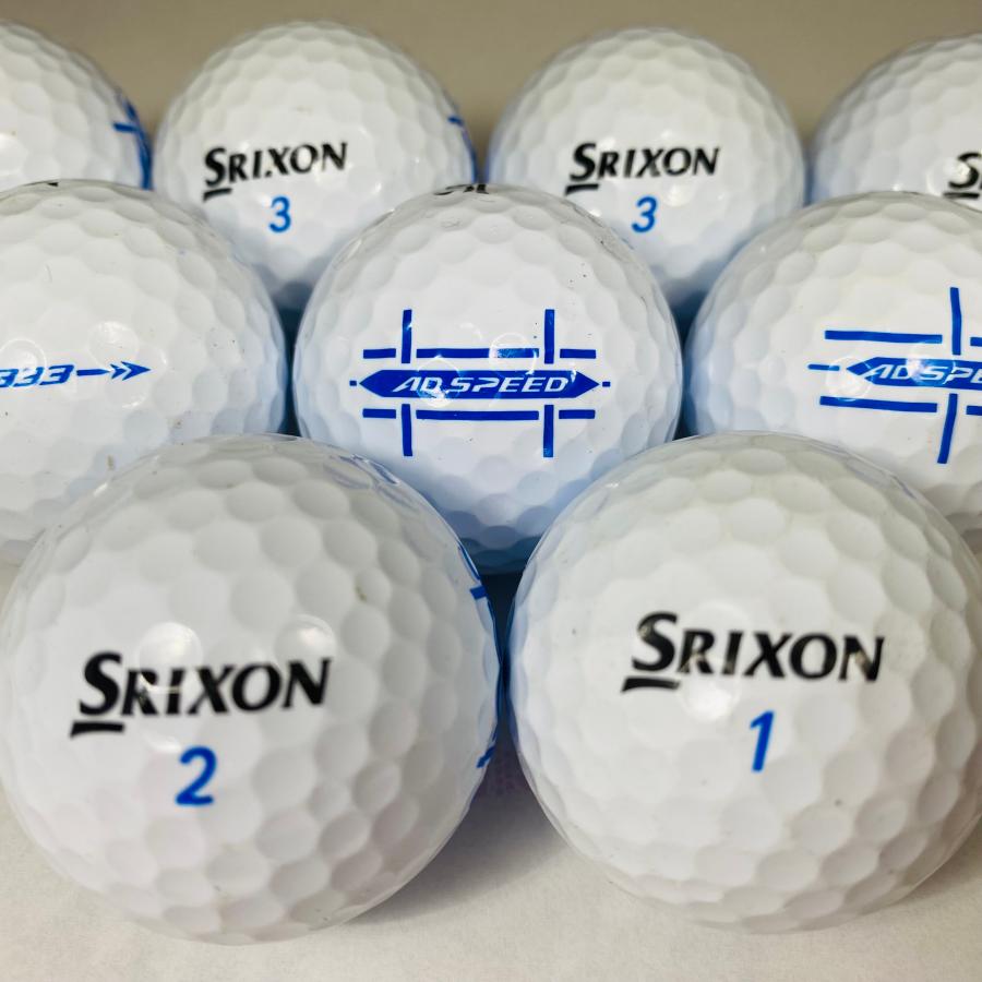 SRIXON ロストボール ランク2 スリクソン AD333・AD-SPEED銘柄混合