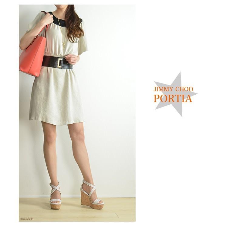 JIMMY CHOO（ジミーチュウ） 正規品 ウェッジソール サンダル 厚底