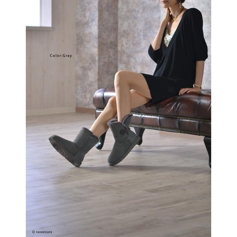 UGG（アグ） ベイリーボタン ムートンブーツ ショート ブーツ