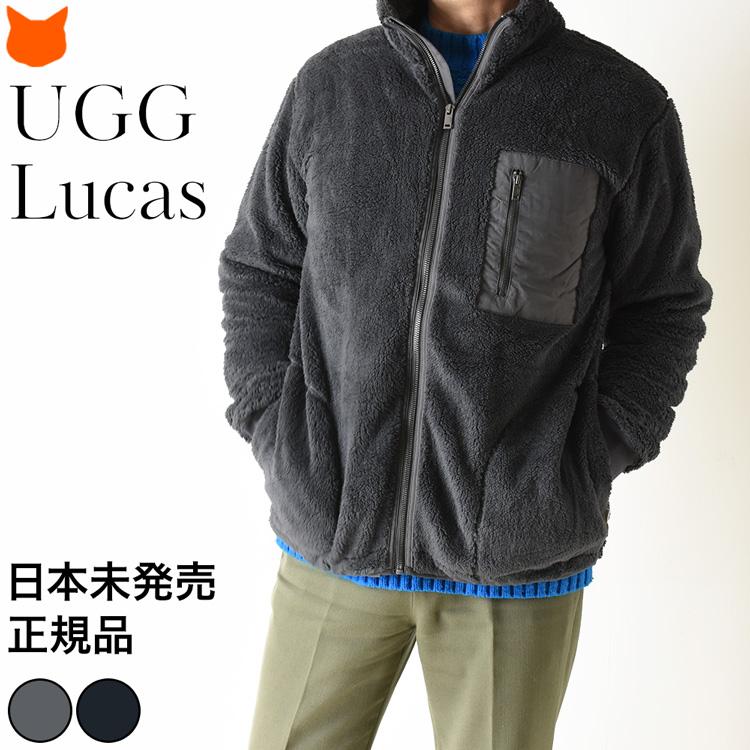 UGG（アグ） フリース ジャケット メンズ アウター ジップアップ