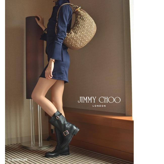 JIMMY CHOO（ジミーチュウ） エンジニアブーツ レディース ショート