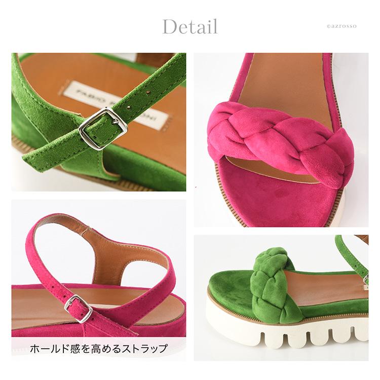 FABIO RUSCONI（ファビオルスコーニ） サンダル レディース 厚底