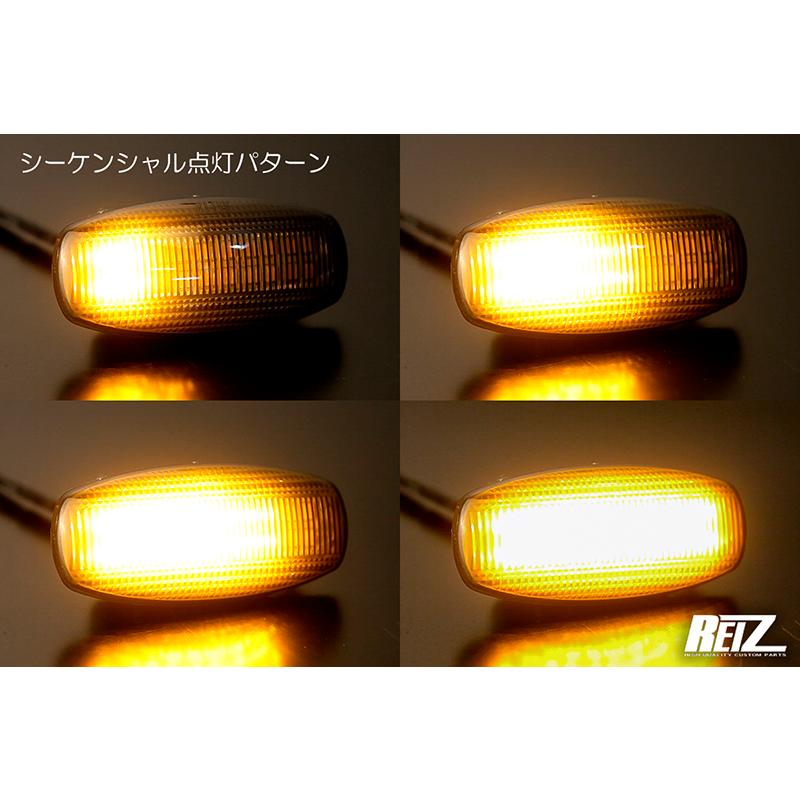 流星バージョン ダイハツ LA900S/LA910S タフト LEDサイドマーカー