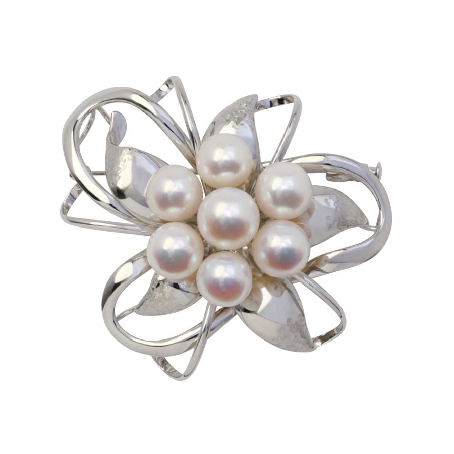 本真珠 あこやパール ブローチ フォーマル セレモニー 冠婚葬祭