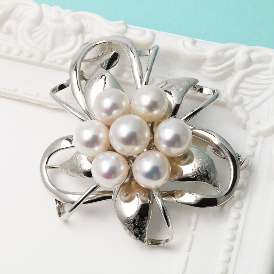 本真珠 あこやパール ブローチ フォーマル セレモニー 冠婚葬祭