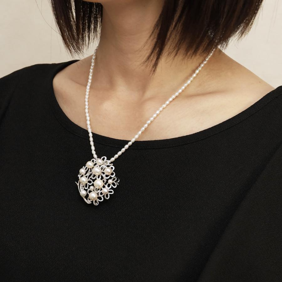 本真珠 あこやパール ブローチ フォーマル セレモニー 冠婚葬祭