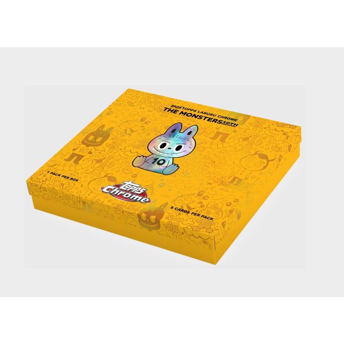 Topps 【新品未開封シュリンク付き】2025 Topps Chrome Labubu 10th